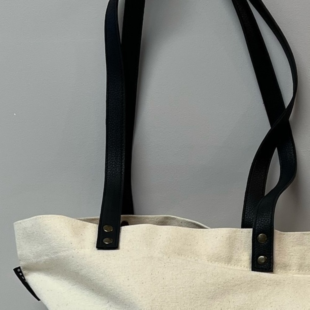 Graphique de France "Totes" Cotton Canvas Tote Bag (NWOT) - Picture 5 of 5